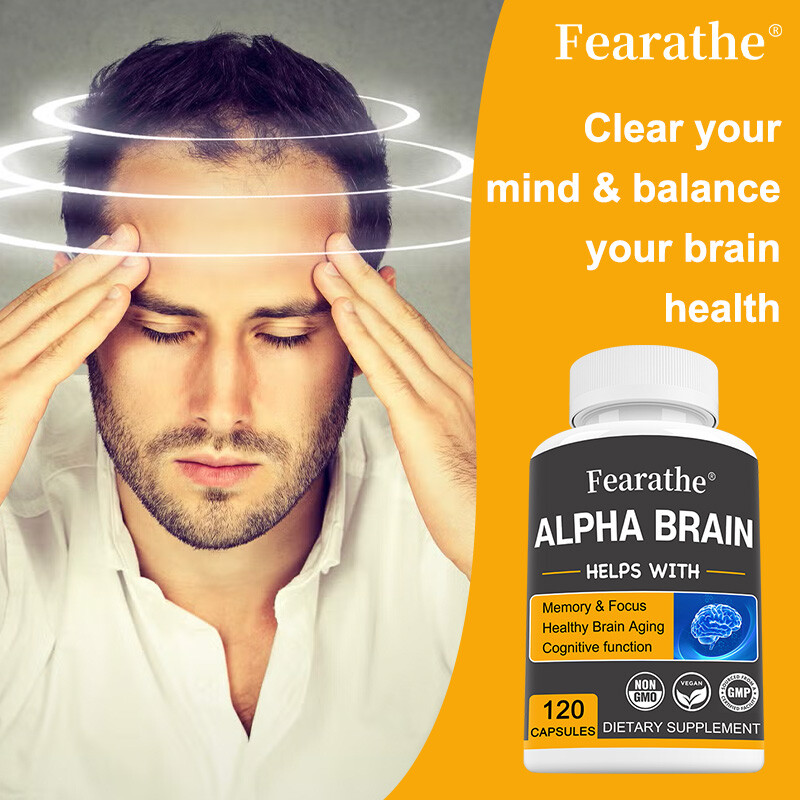 Alpha Brain Memory & Focus – 30/60/120 Capsules – Best before 08/2026 -…