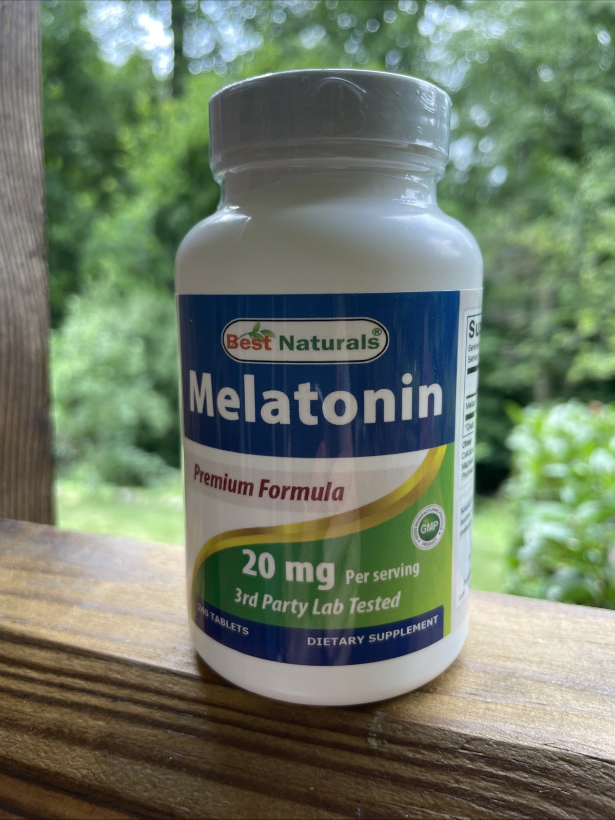 Best Naturals Melatonin 20mg 240tablets
