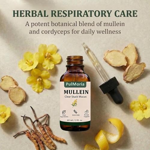 Clear Pulmoria Stuck Mucus For Daily Airway Comfort And Health Plant – based For