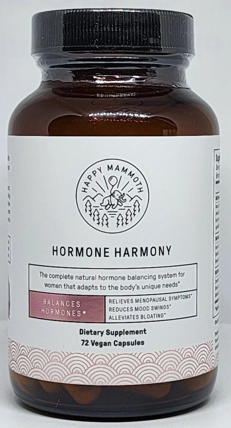 Happy Mammoth Hormone Harmony Dietary Hormone Support Vitamins Minerals’