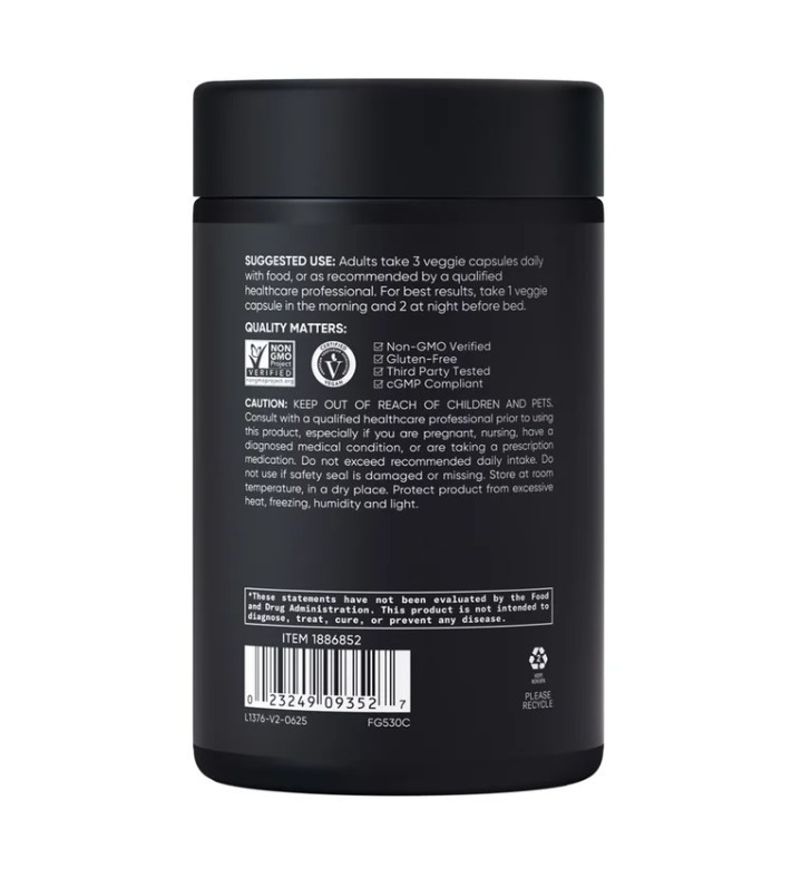 Sports Research Magtein Magnesium L-Threonate, 2000 mg, 135 Veggie Capsules