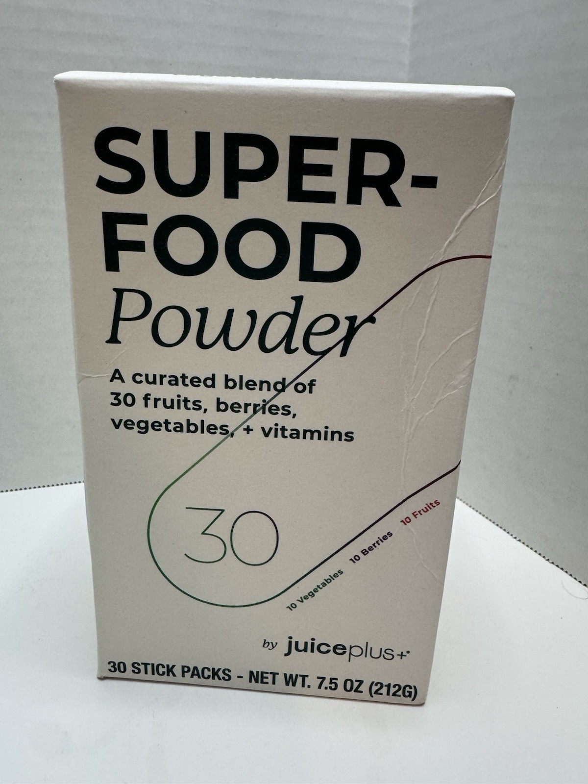 Juice Plus Super Food Powder 30 Stick Packs 7.5 Oz 212 G Exp 5/26