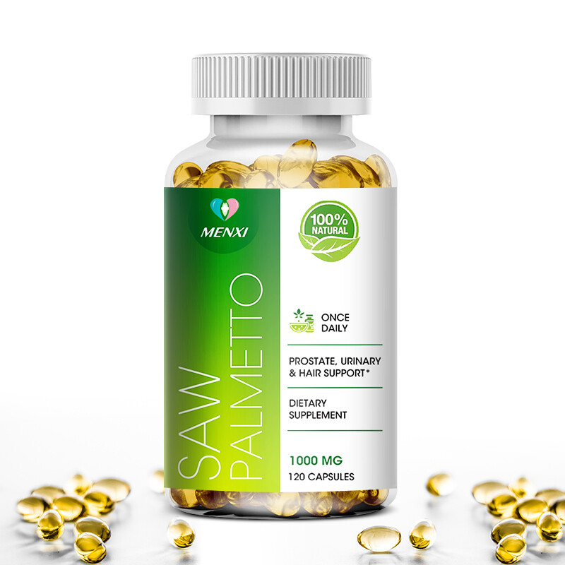 1/2/4Pack SAW PALMETTO Capsule 1000mg Prostate & Urinary Tract Health Supplement