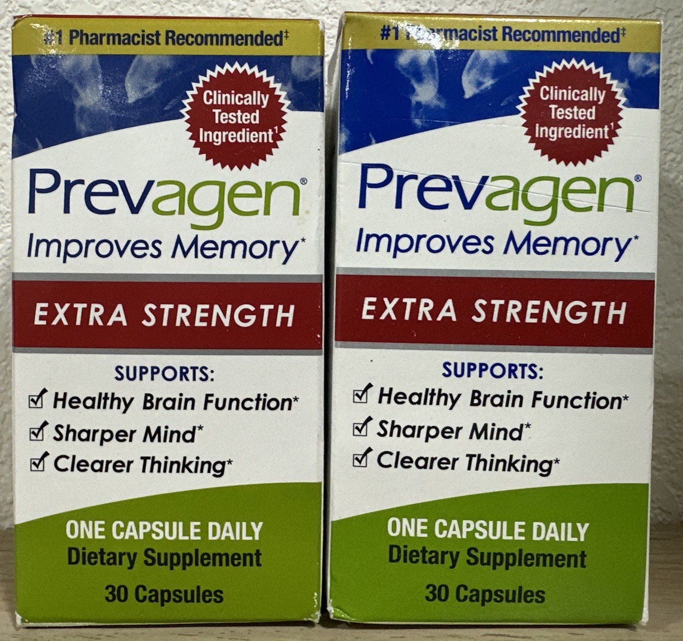 Prevagen Extra Strength Memory Improving, 20mg, 60 Caps (Packing May Vary)