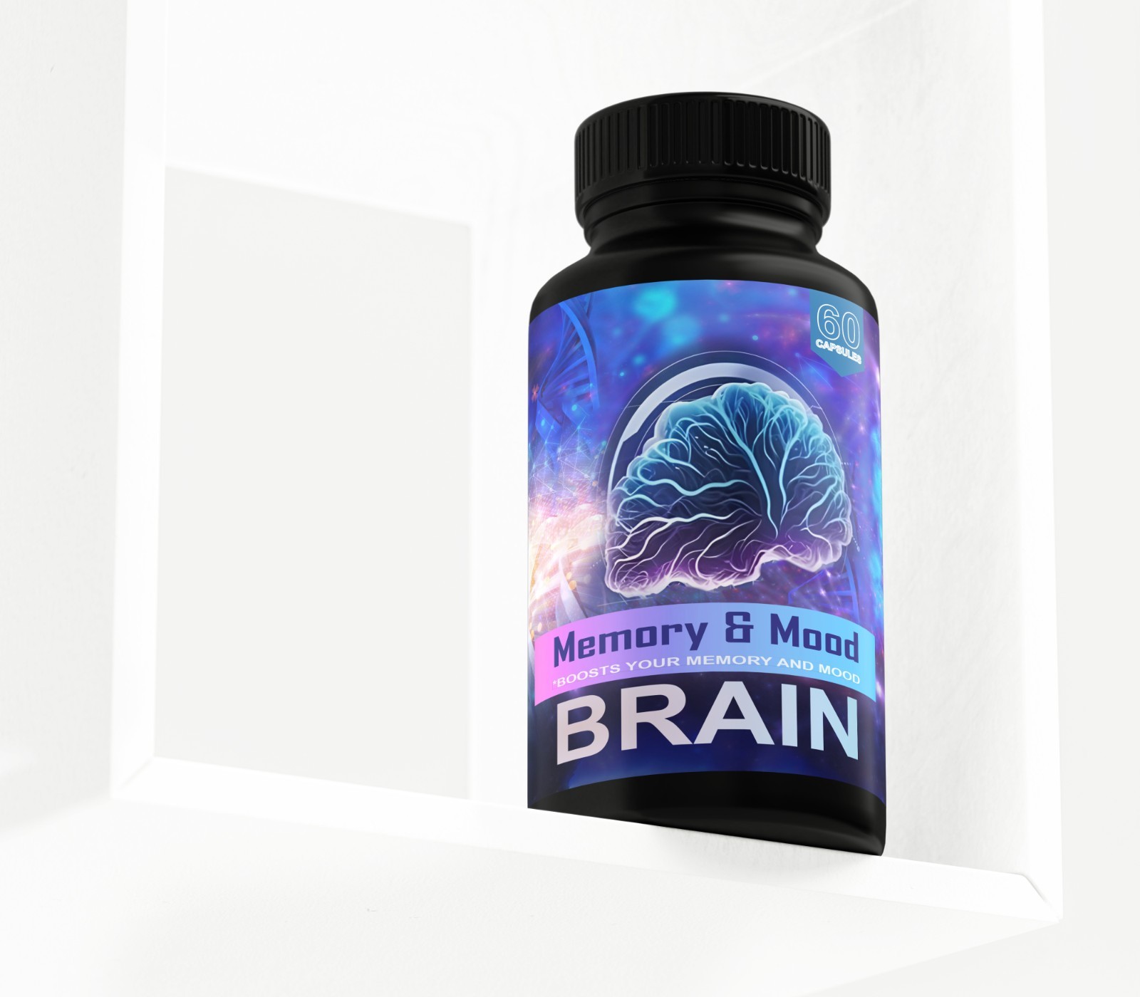 ( 2 Pack ) Brain Memory and Mood Support Supplement Pills Advanced Formula