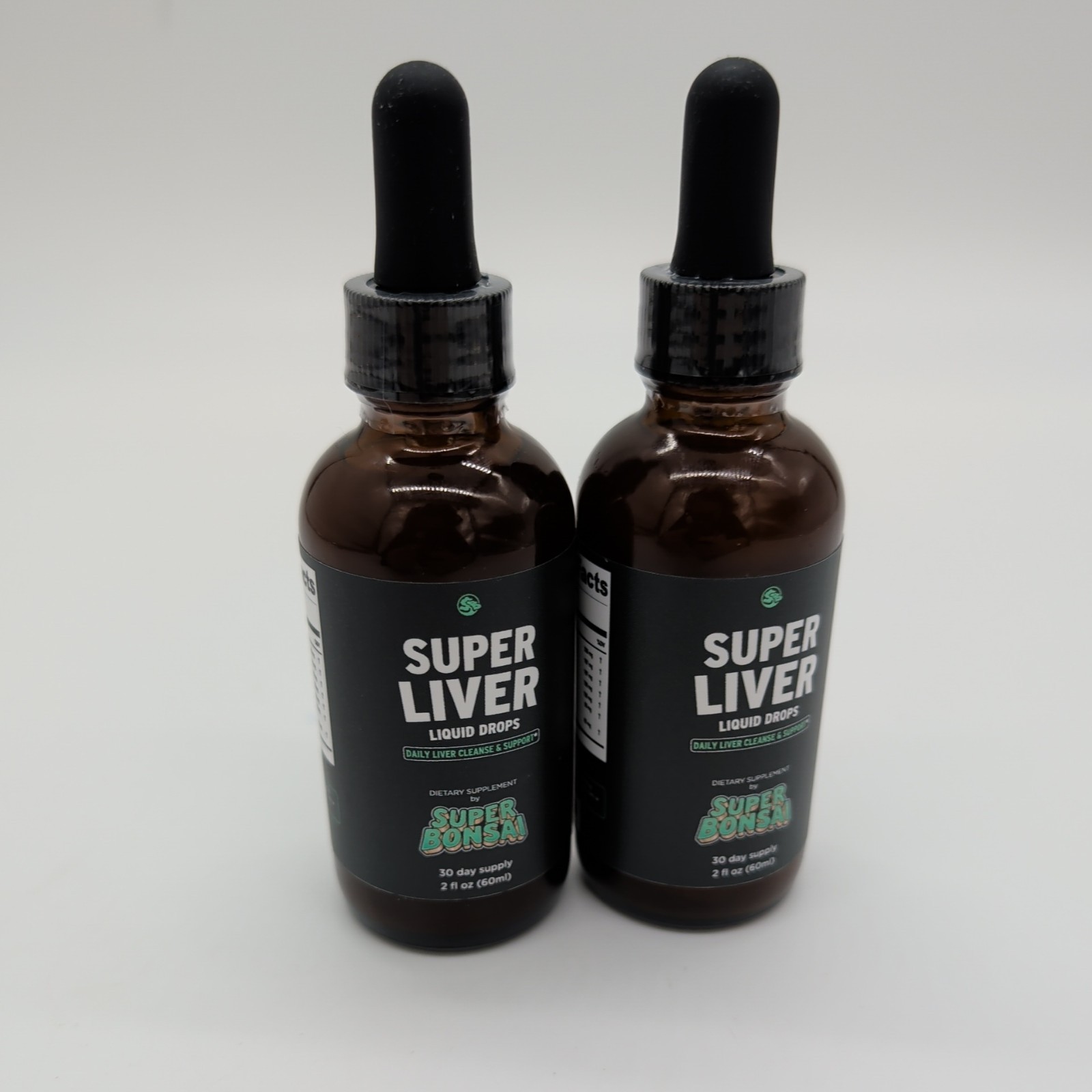 2 Bottles Super Liver Support with Milk Thistle All Natural Liver Cleanse Detox