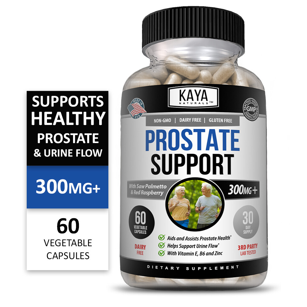 (2 Pack) Prostate Support – Reduce Frequent Urination, Stamina supplement 60ct