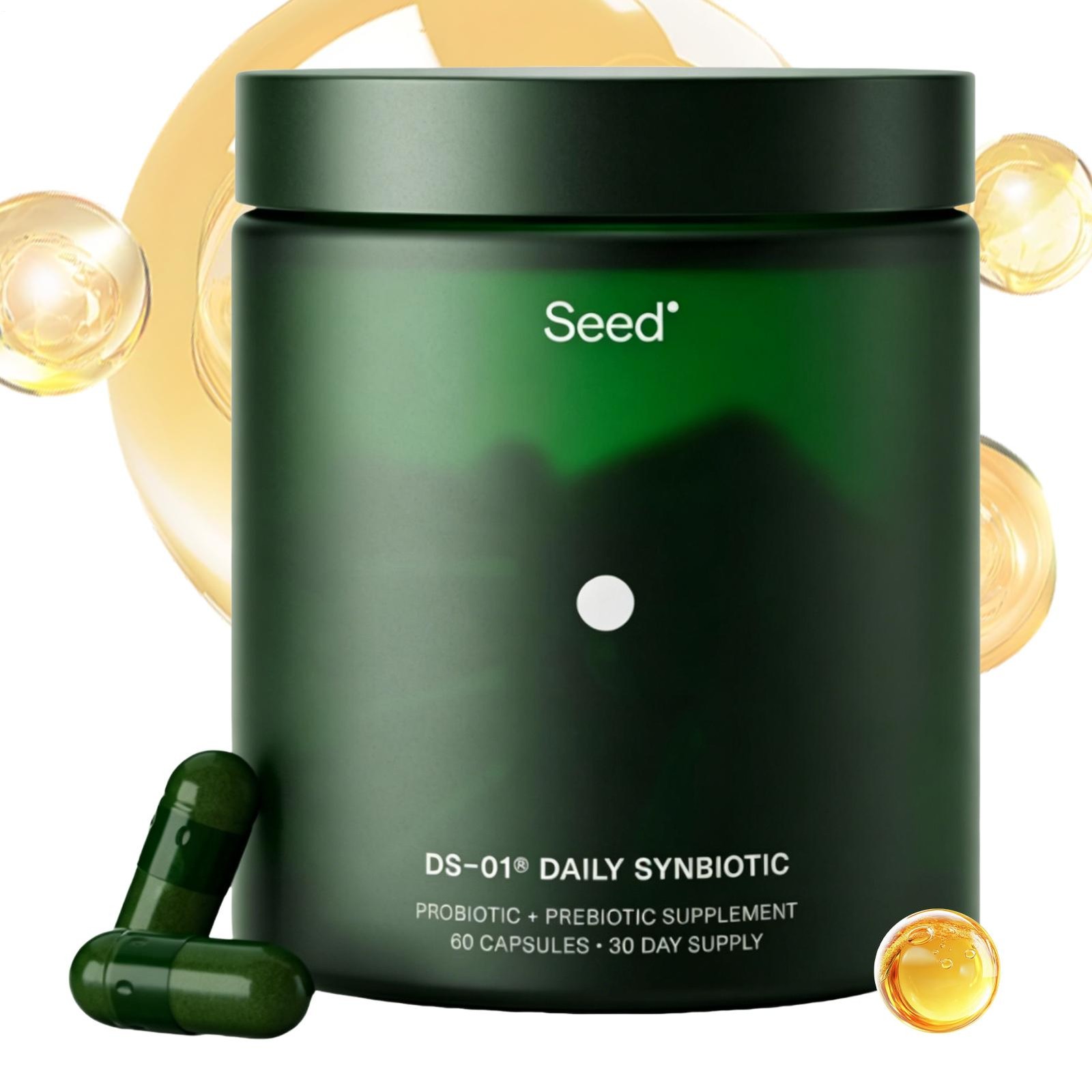 Seed DS-01 Daily Synbiotic – Immune Support, Bloating & Constipation Relief30day