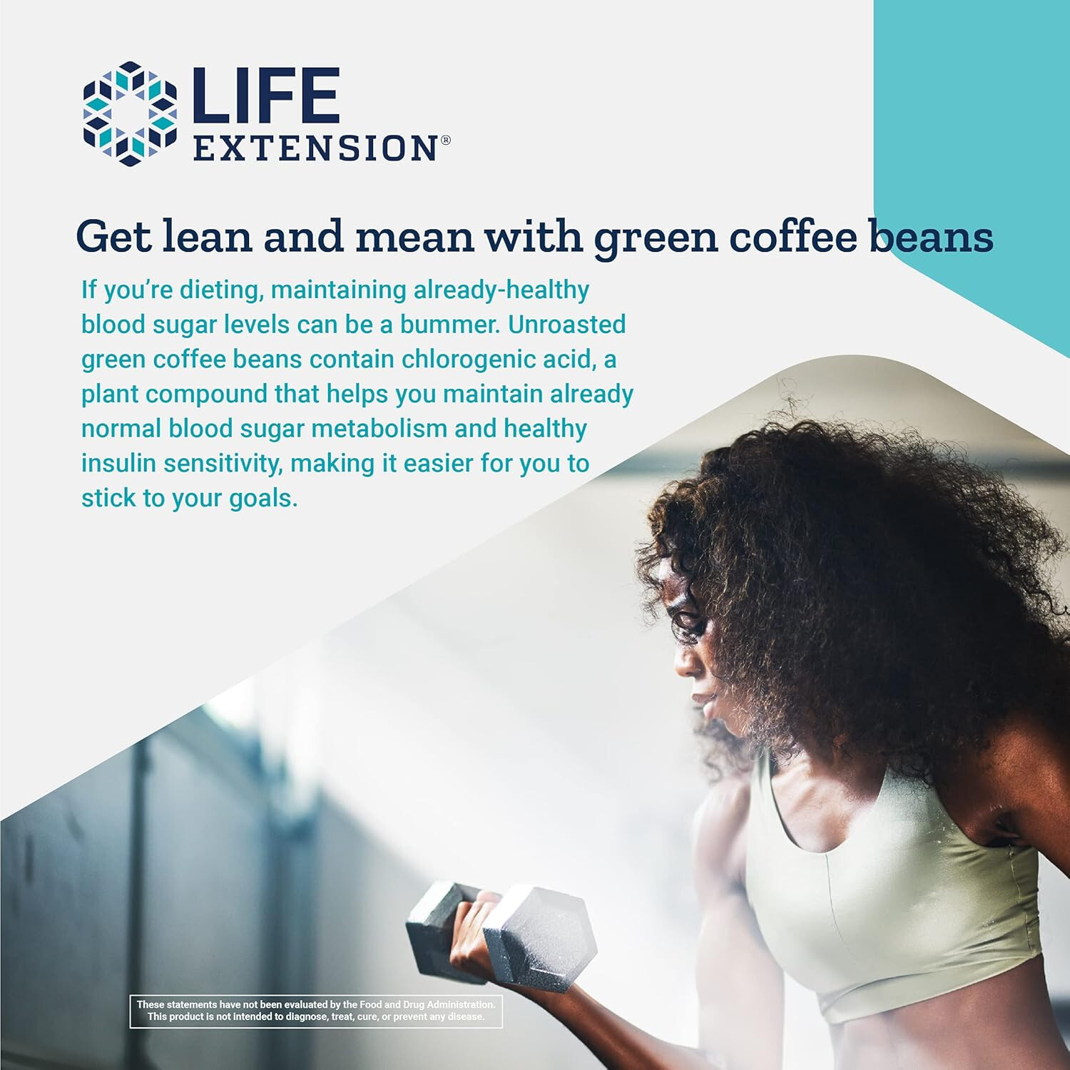 Life Extension CoffeeGenic Green Coffee Bean Extract- 90VC (Exp 08/2026)