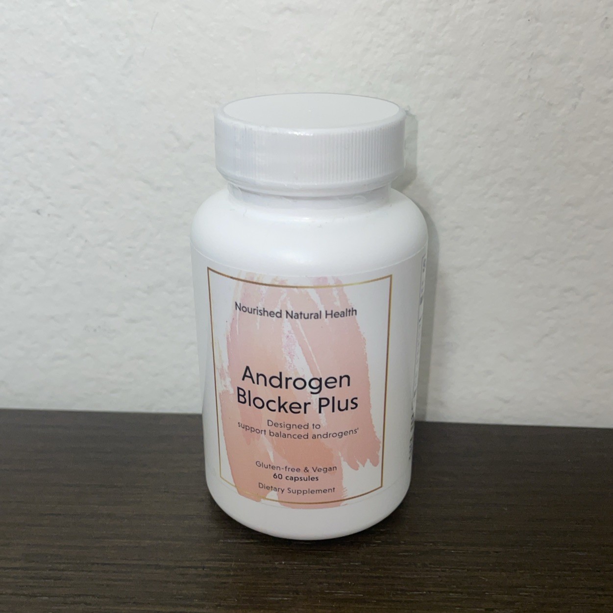 Nourished Natural Health Androgen Blocker Plus 60ct EXP 10/2026 NEW SEALED