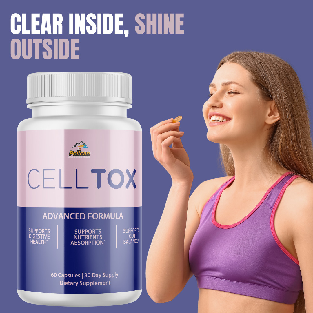 CELL TOX-Digestive Support- 4 Bottles- 240 Capsules