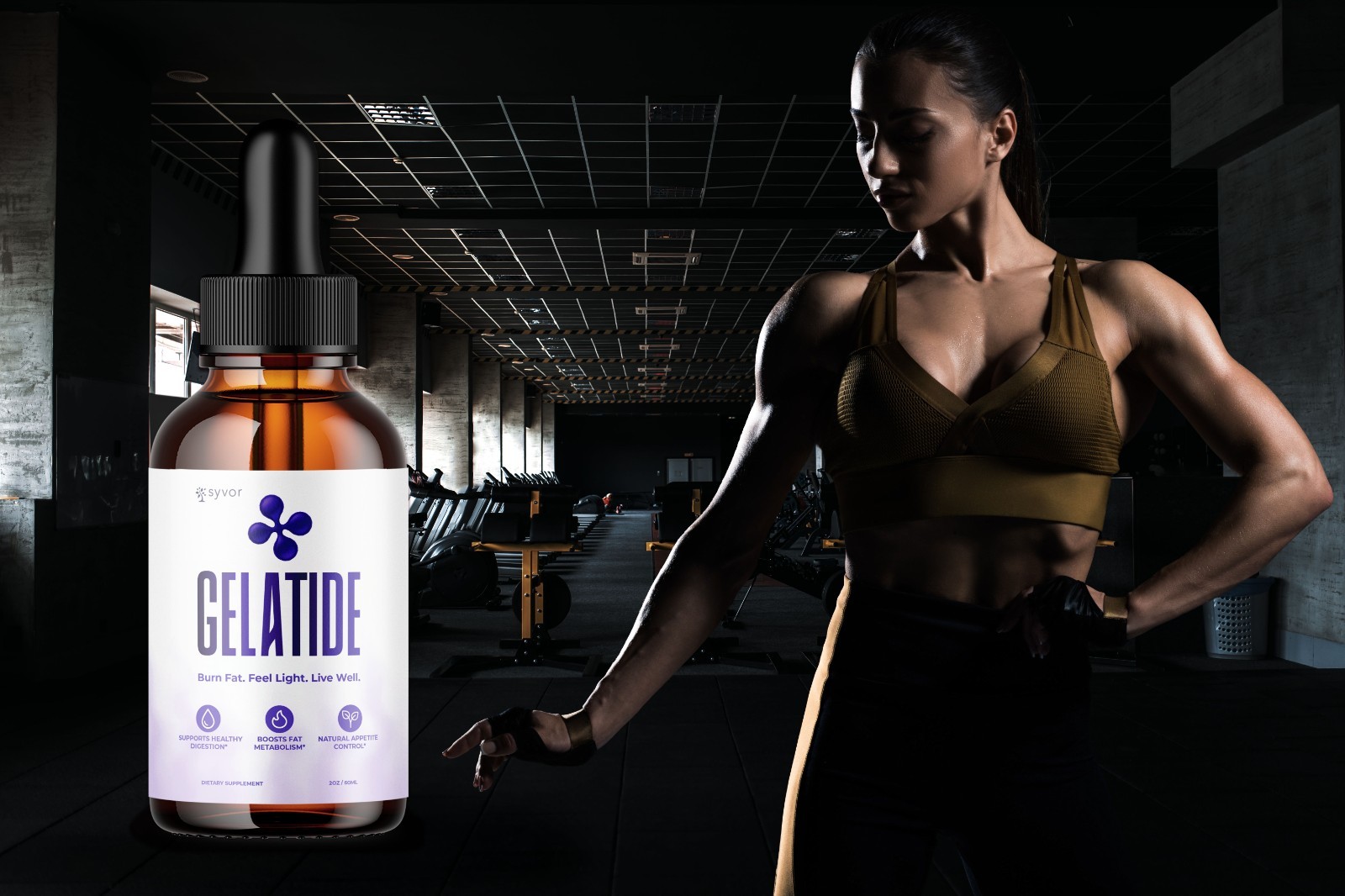 (5 Pack) Gelatide Drops Advanced Health & Fitness Supplement Gela Tide 150 Servs