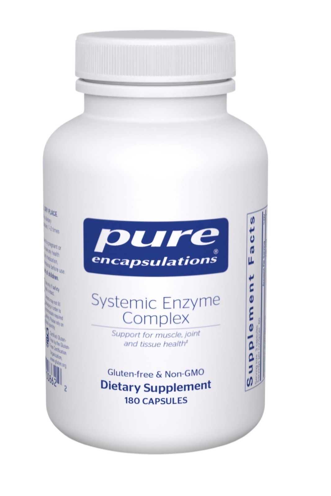 Pure Encapsulations Systemic Enzyme Complex 180 Capsules Exp 2028+ – New/Sealed