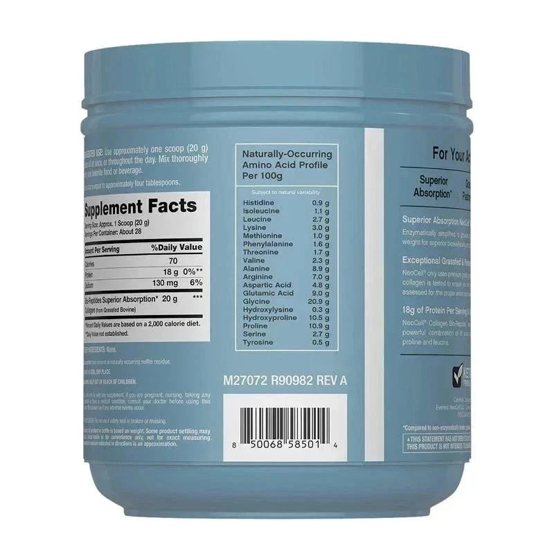– Collagen Powder NeoCell 20g Bio-Peptides, Unflavored-NEW & SEALED