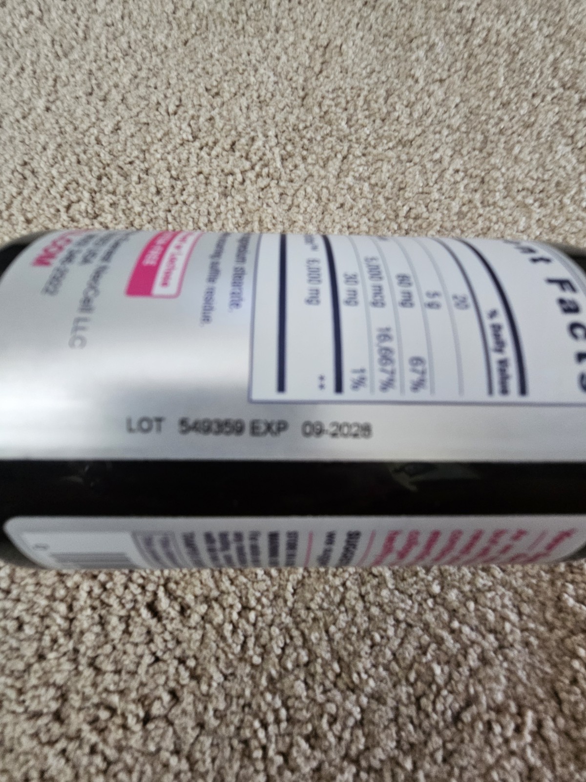 NeoCell Grassfed Collagen Peptides 6000mg Vitamin C Biotin 360 Caplets