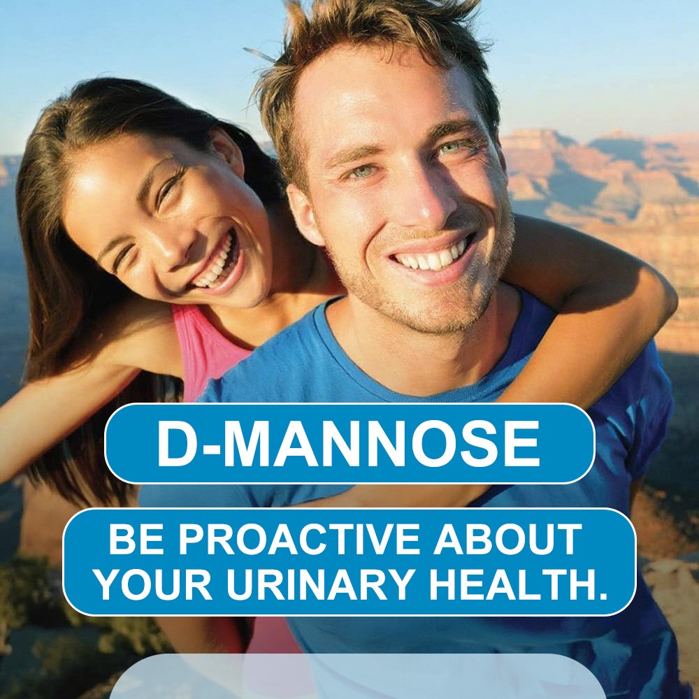 D-Mannose – 30/60/120 Capsules – 1000mg – for Kidney Function – Vegan