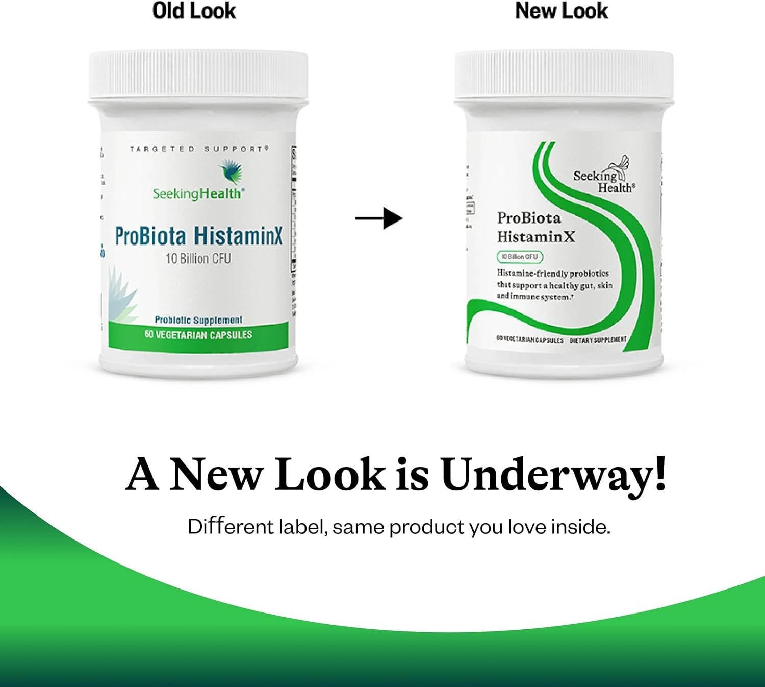 Seeking Health ProBiota HistaminX 60 Capsules Gut Support Digestion Supplement