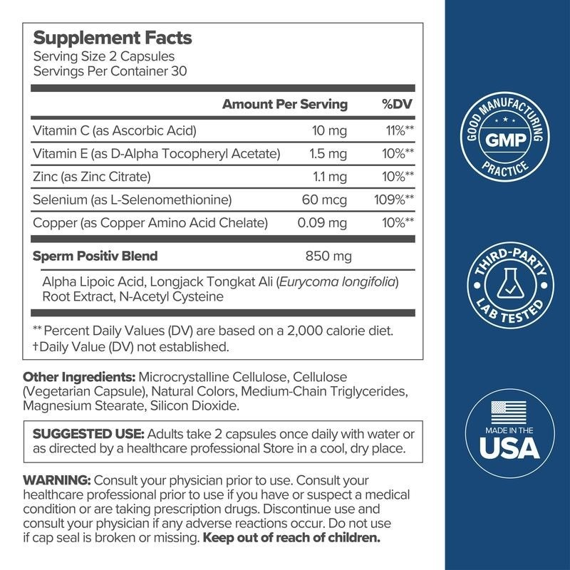 Men’s Health Supplement by O Positiv