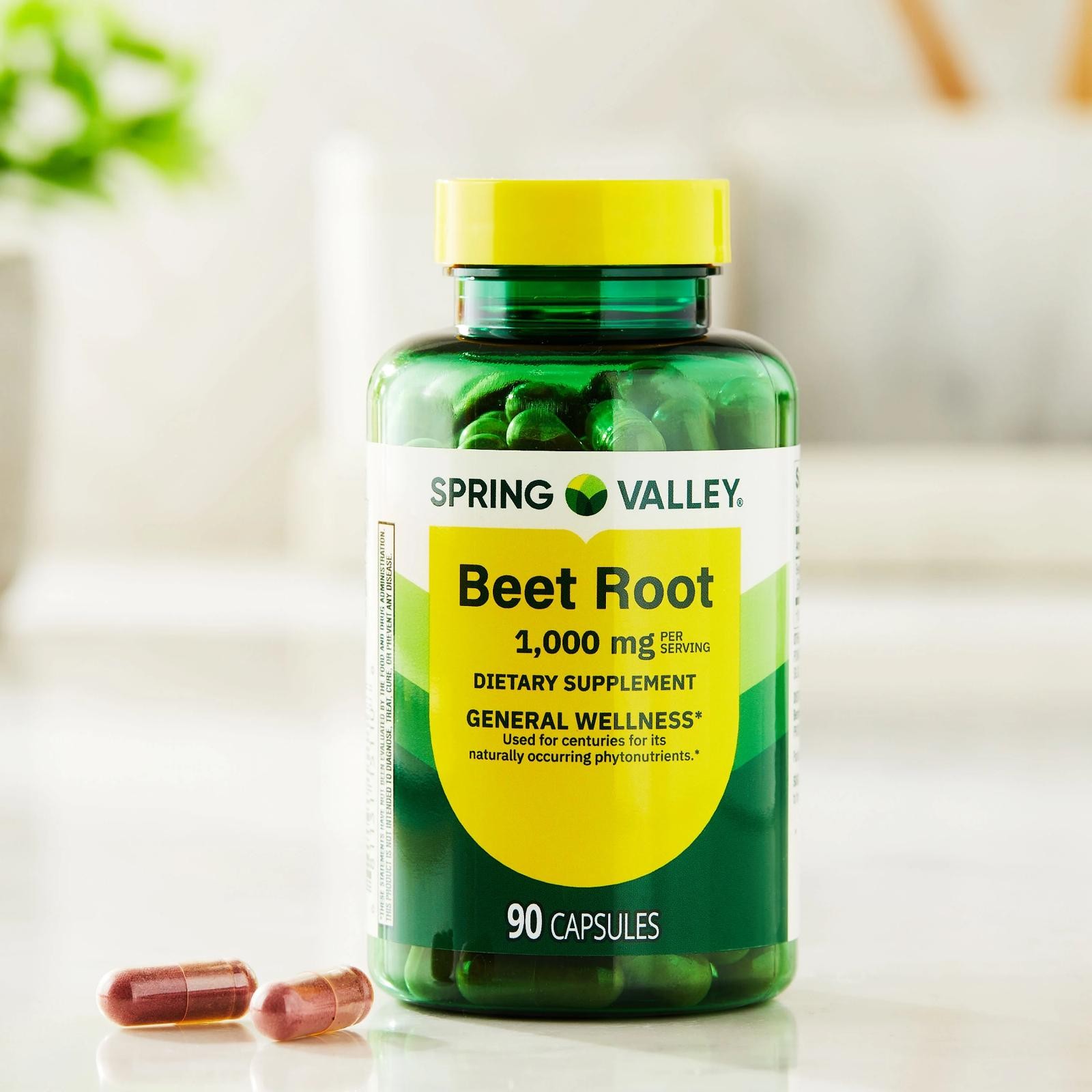 Beet Root 1000 Mg Superfood Energy Endurance General Wellness Support, 90 Caps