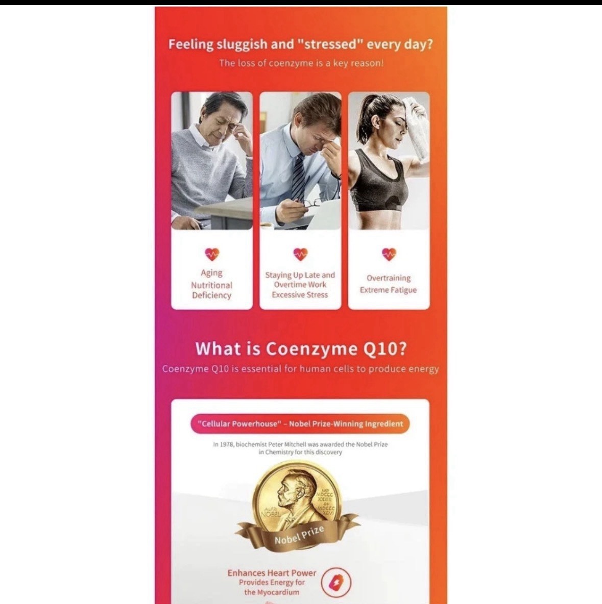MegaRed Health High-content Coenzyme COQ10 200mg 30 tablets -Strong Heart