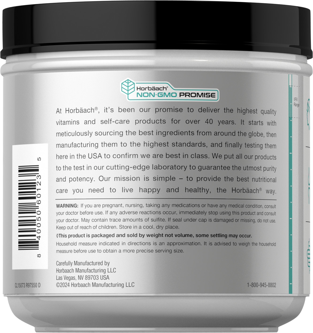 Multi Collagen Protein Powder | 16 oz | Type I, II, III, V, X | by Horbaach