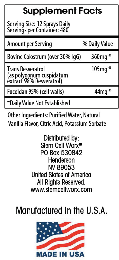 3 Pack Stem Cell Supplements – Revive, Restore and Recharge With Stem Cell Worx