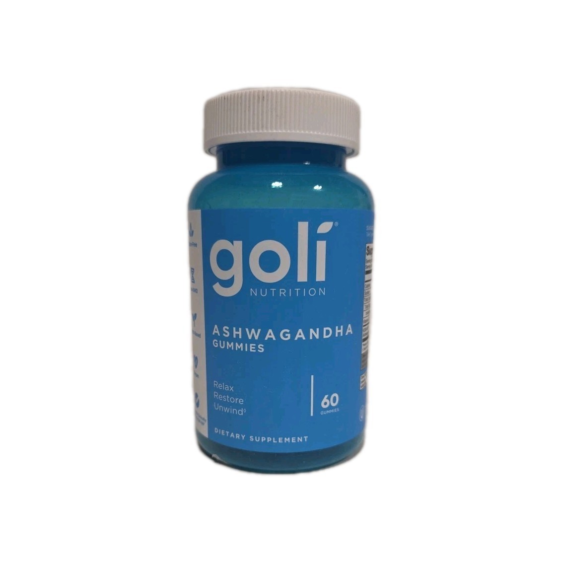 Goli Nutrition- Ashwagandha Mixed Berry Gummies – 60 Count |EXP 12/26|