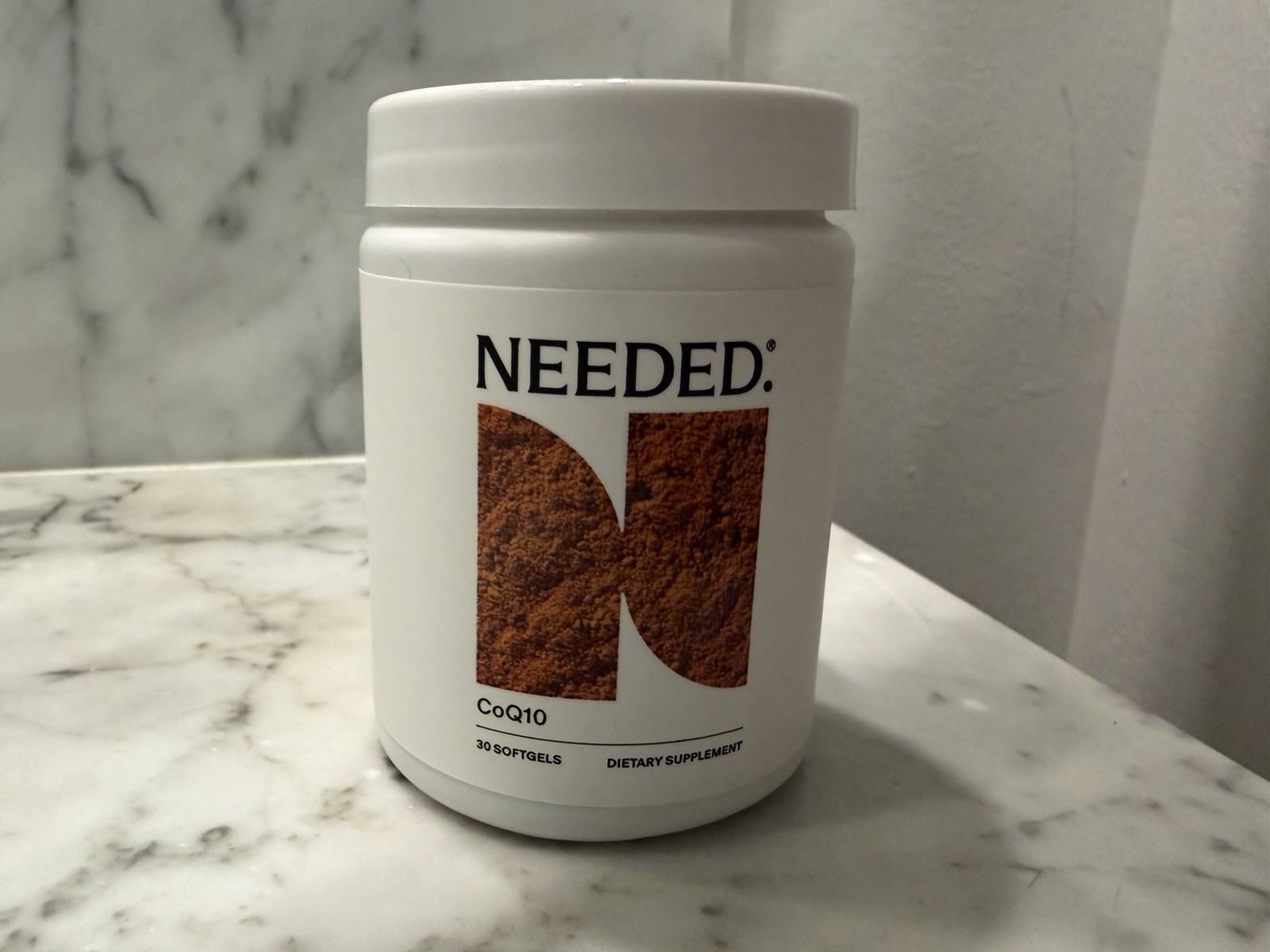 Needed Dietary Supplement CoQ10 30 Softgels Sealed Bottle Exp 02/2028