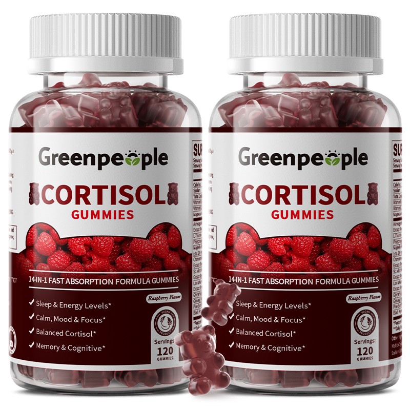 Cortisol Support Supplement Stress Relief & Cortisol Manager 240Gummies