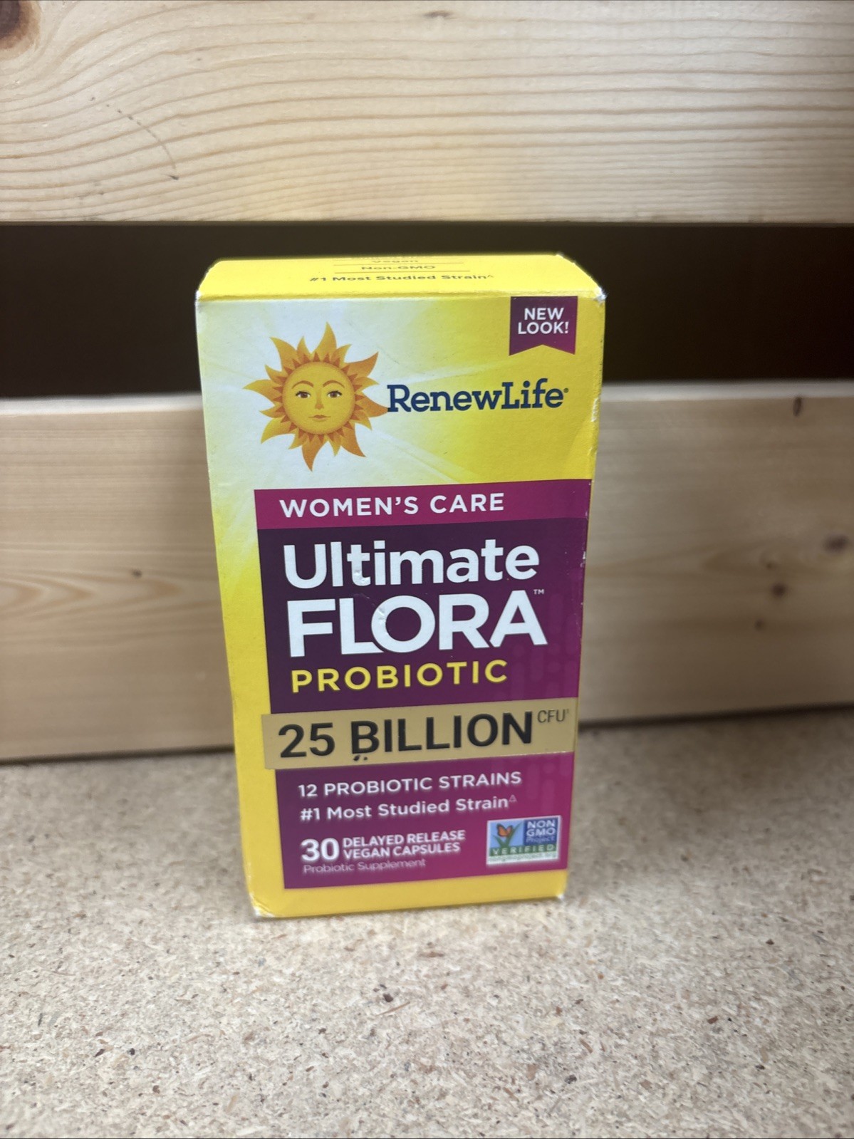 New Renew Life Ultimate Flora Women’s Care Probiotic 30ct 25 Billion Exp 10/2026