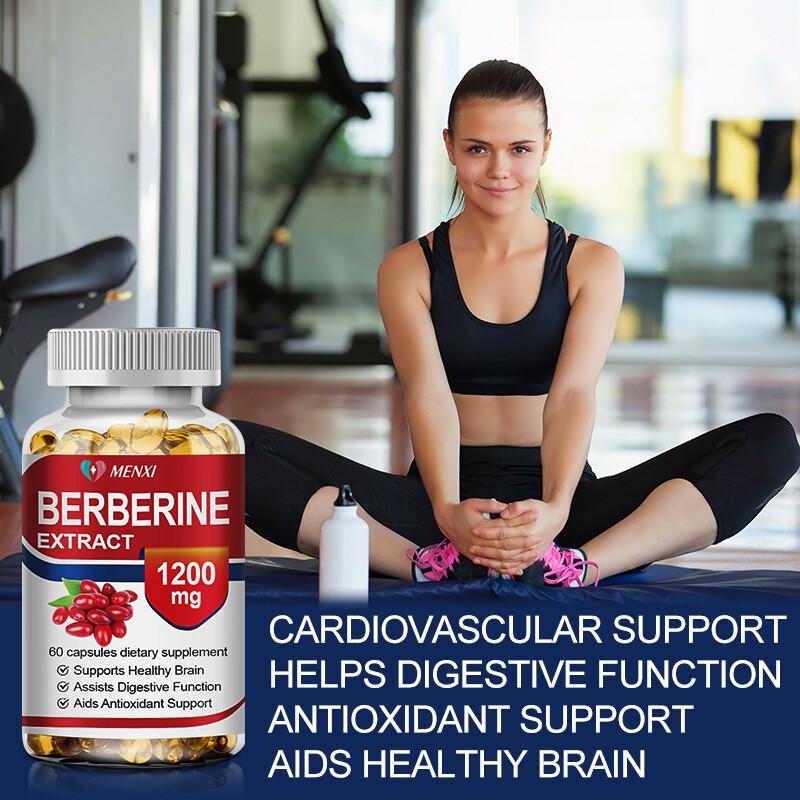 Premium Berberine HCL 1200mg High Potency Anti-inflammatory, Blood Sugar Support