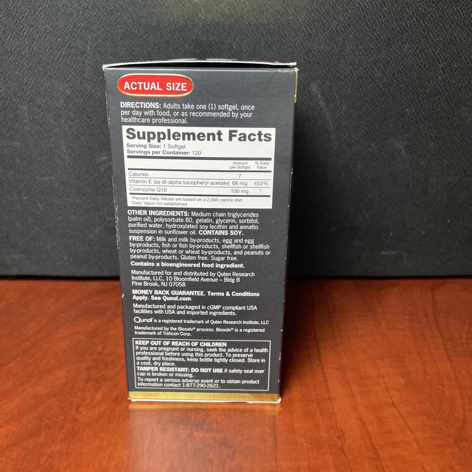 Qunol Ultra CoQ10 3X Better Absorption Supplement 120 Tablet EXP 09/2027 (1165)