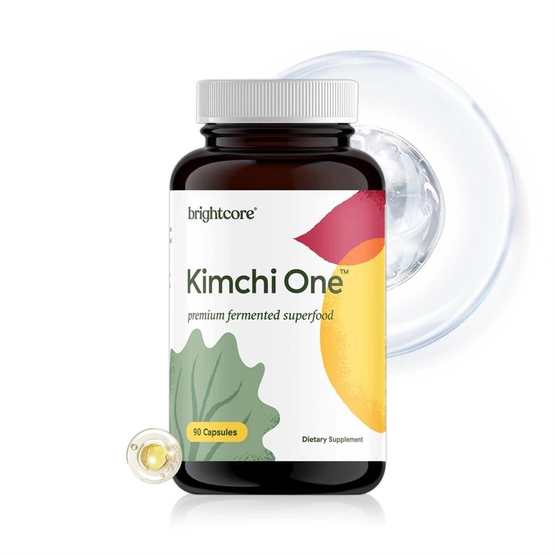 Brightcore Nutrition Kimchi One Kimchi Powder Capsules Probiotics Enzymes