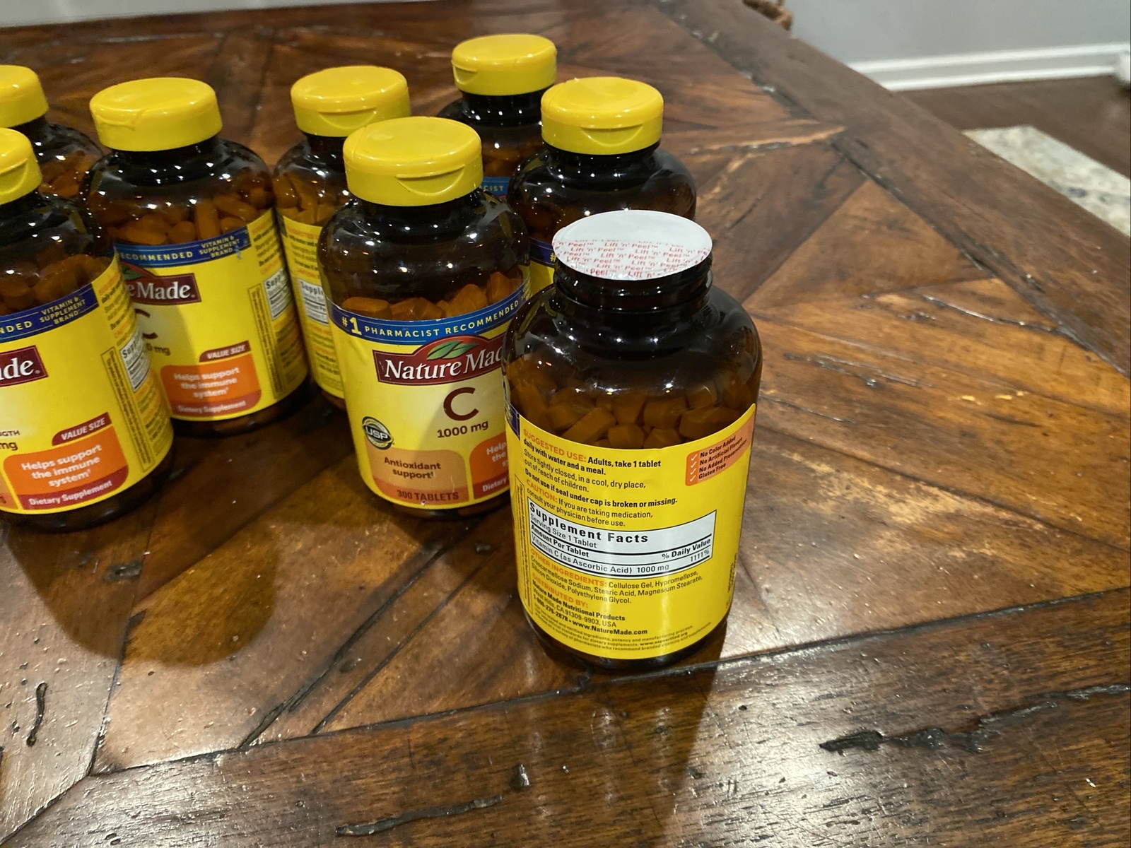 Nature Made Extra Strength Vitamin C 1000 mg 300 Tablets Exp. 01/2026+