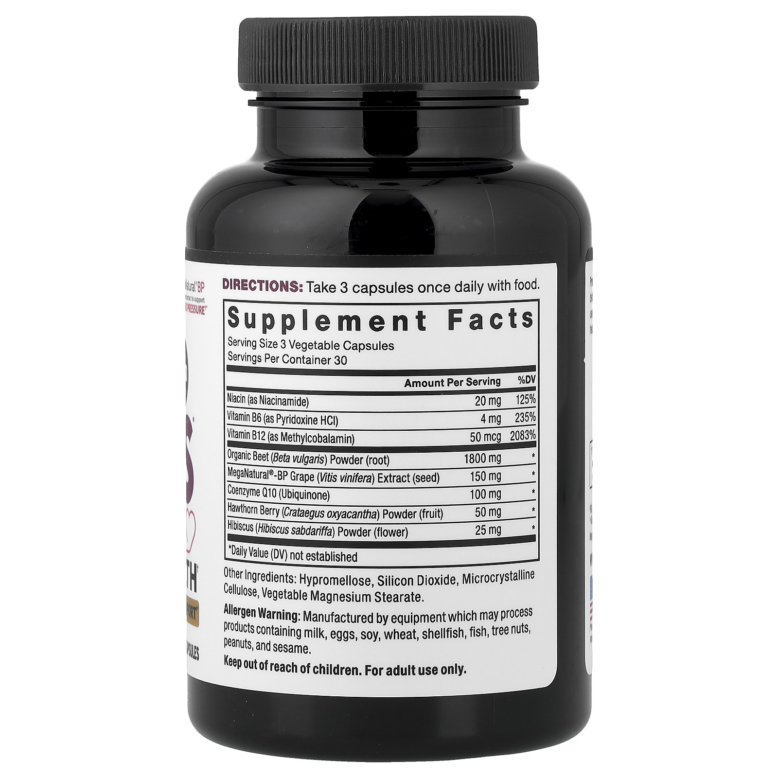 Total Beets®, Ultimate Heart Health, 90 Capsules