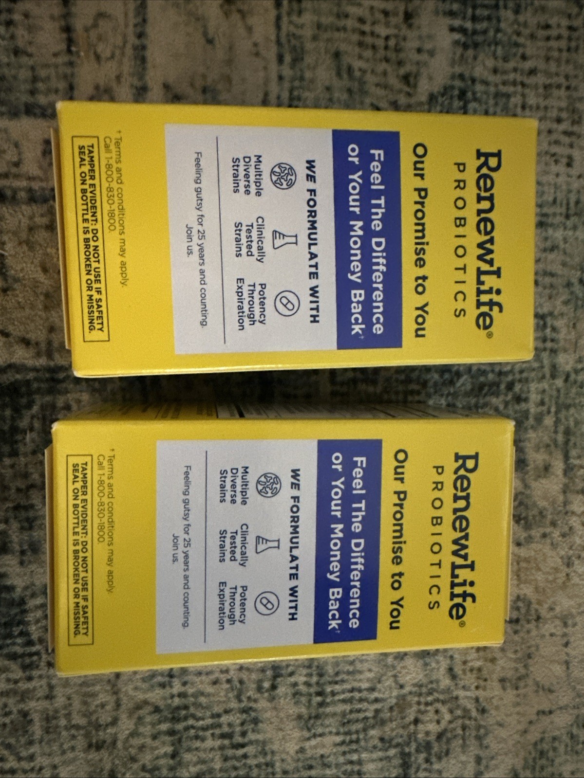 RenewLife Probiotics Daily Balance 20 Billion CFU 60 Caps. Exp 08/2024 – 2 Boxes