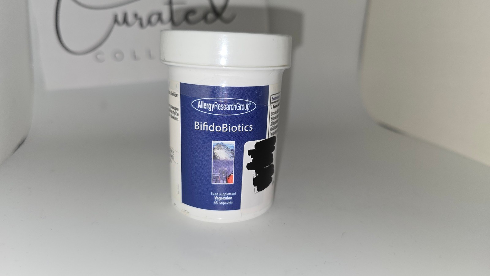 Allergy Research Group BifidoBiotics Probiotic Supplement 60 Capsules Exp 06/27