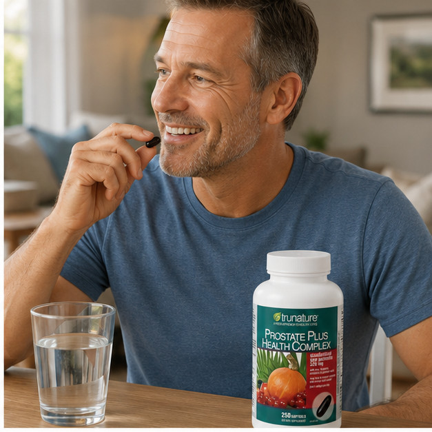 2-Pack Trunature Prostate Plus Health Complex, 250 Softgels