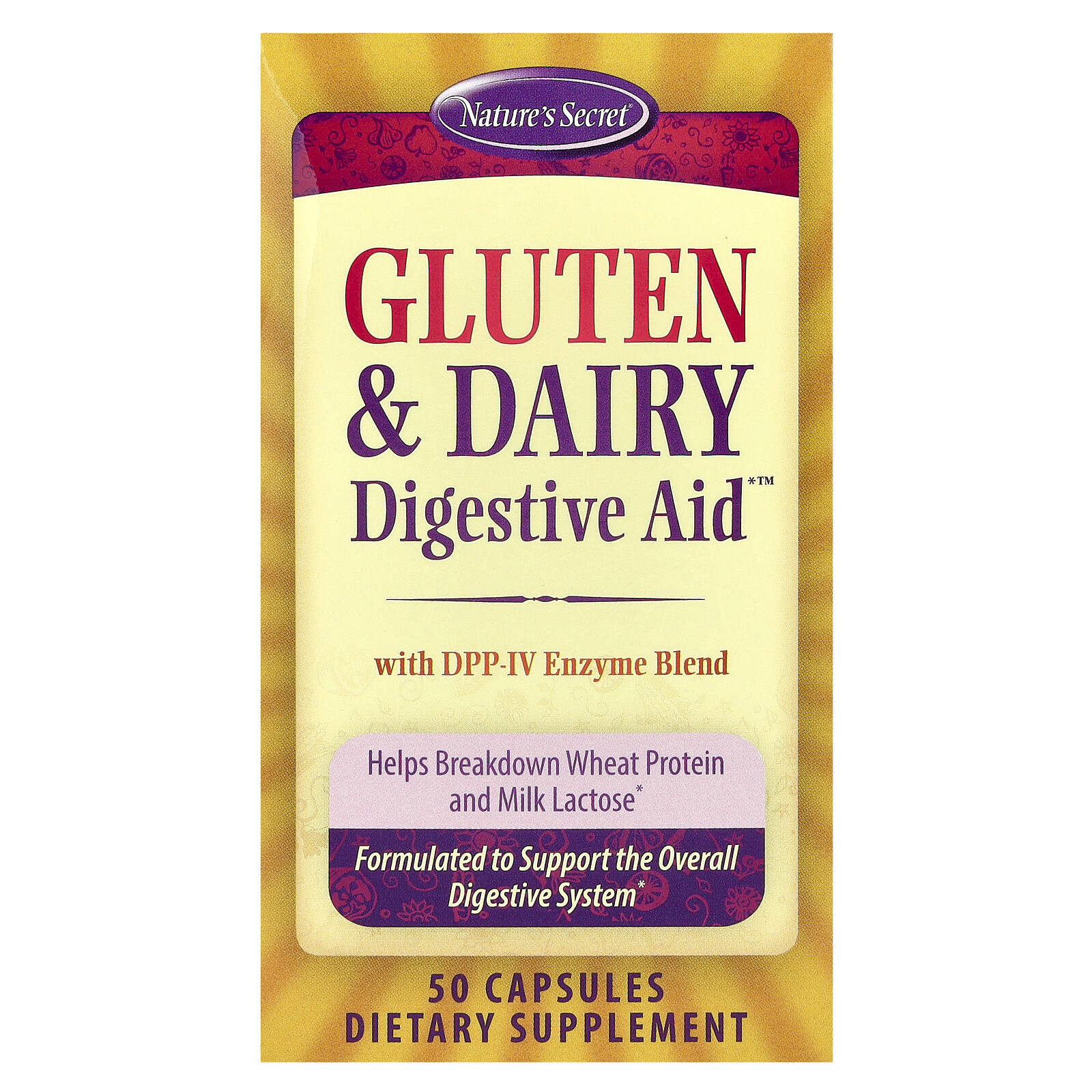 Gluten & Dairy Digestive Aid™, 50 Capsules