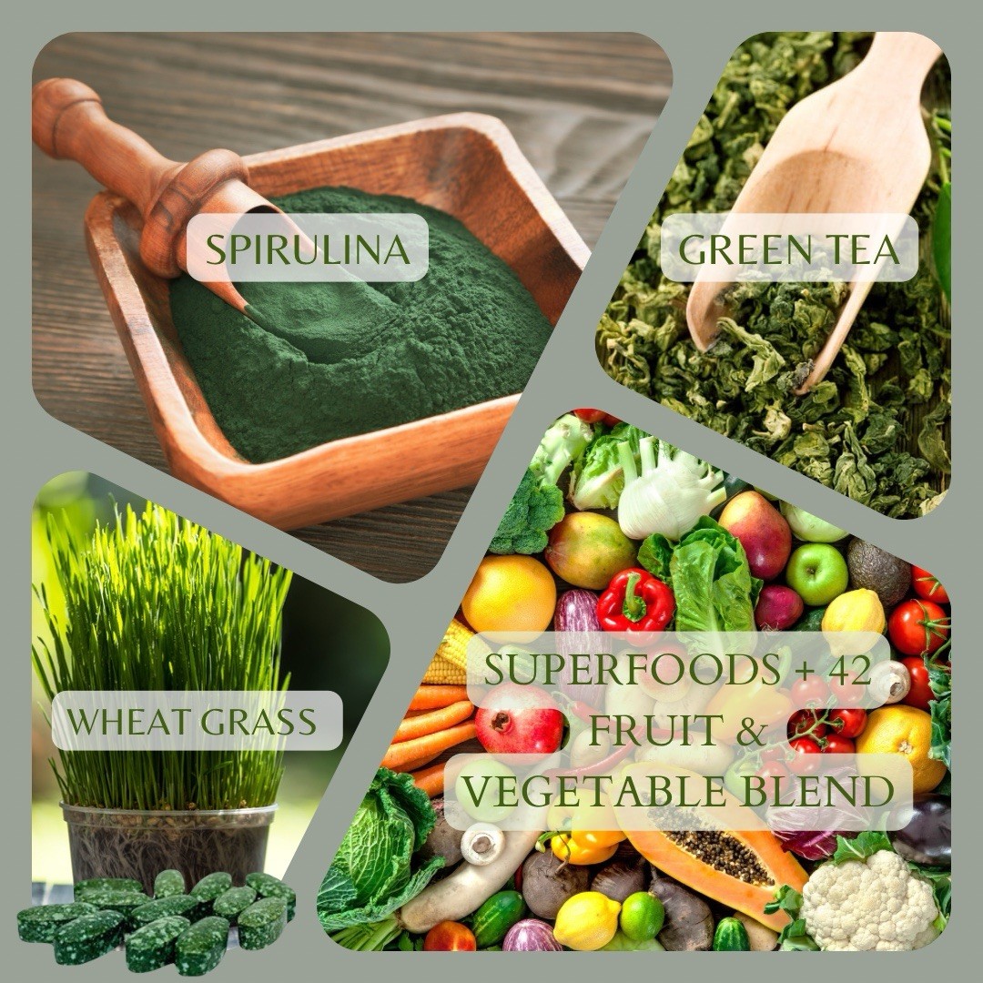 Ultimate Multivitamin Multimineral Superfood 42 Fruit and Vegetables For Adults
