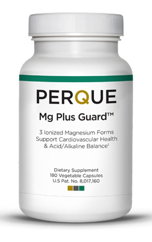 Perque Mg Plus Guard 180 Vegetable Capsules (Exp Date: 11/2026)
