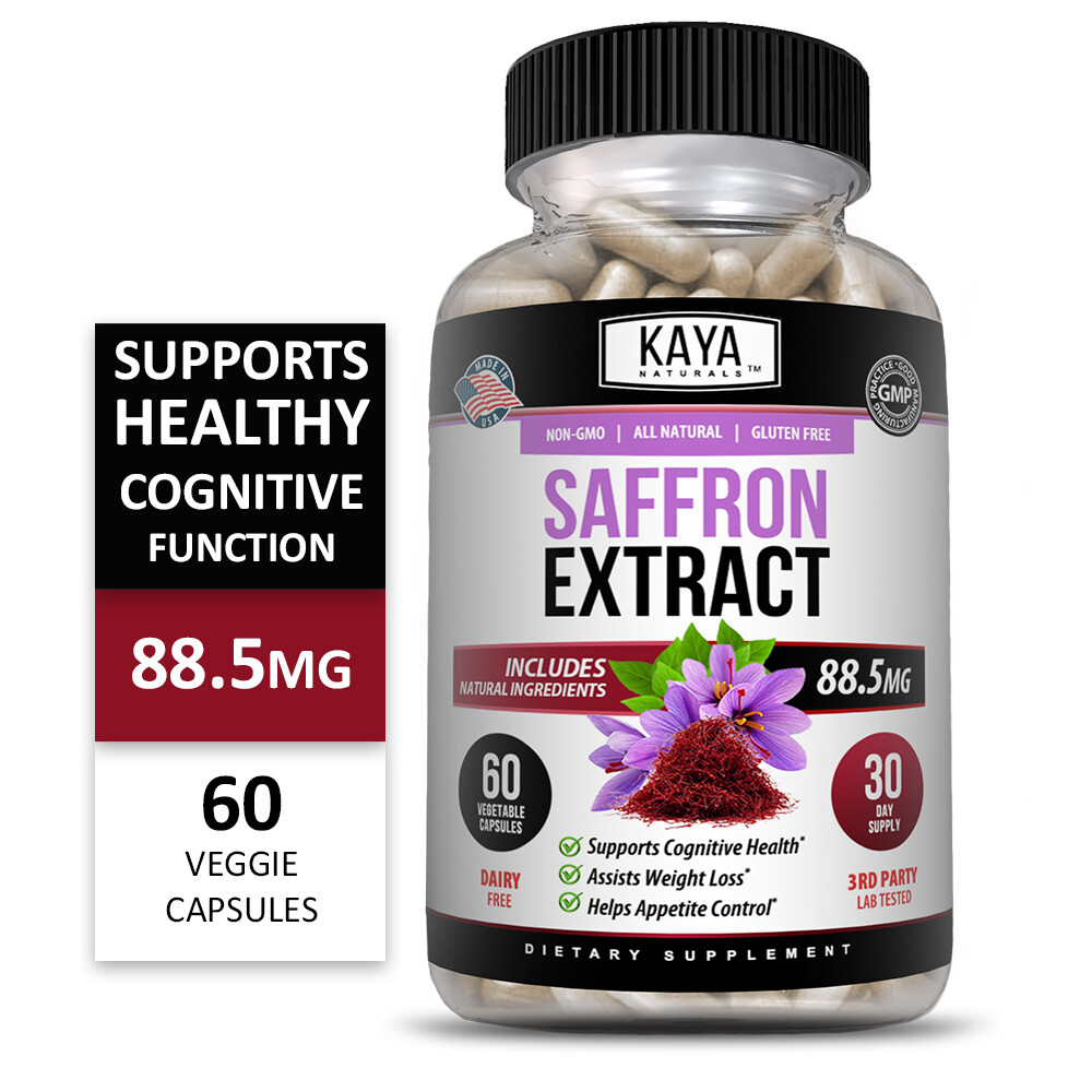 (2 Pack) Saffron for Seasonal Depression, Libido Support and Appetite Control