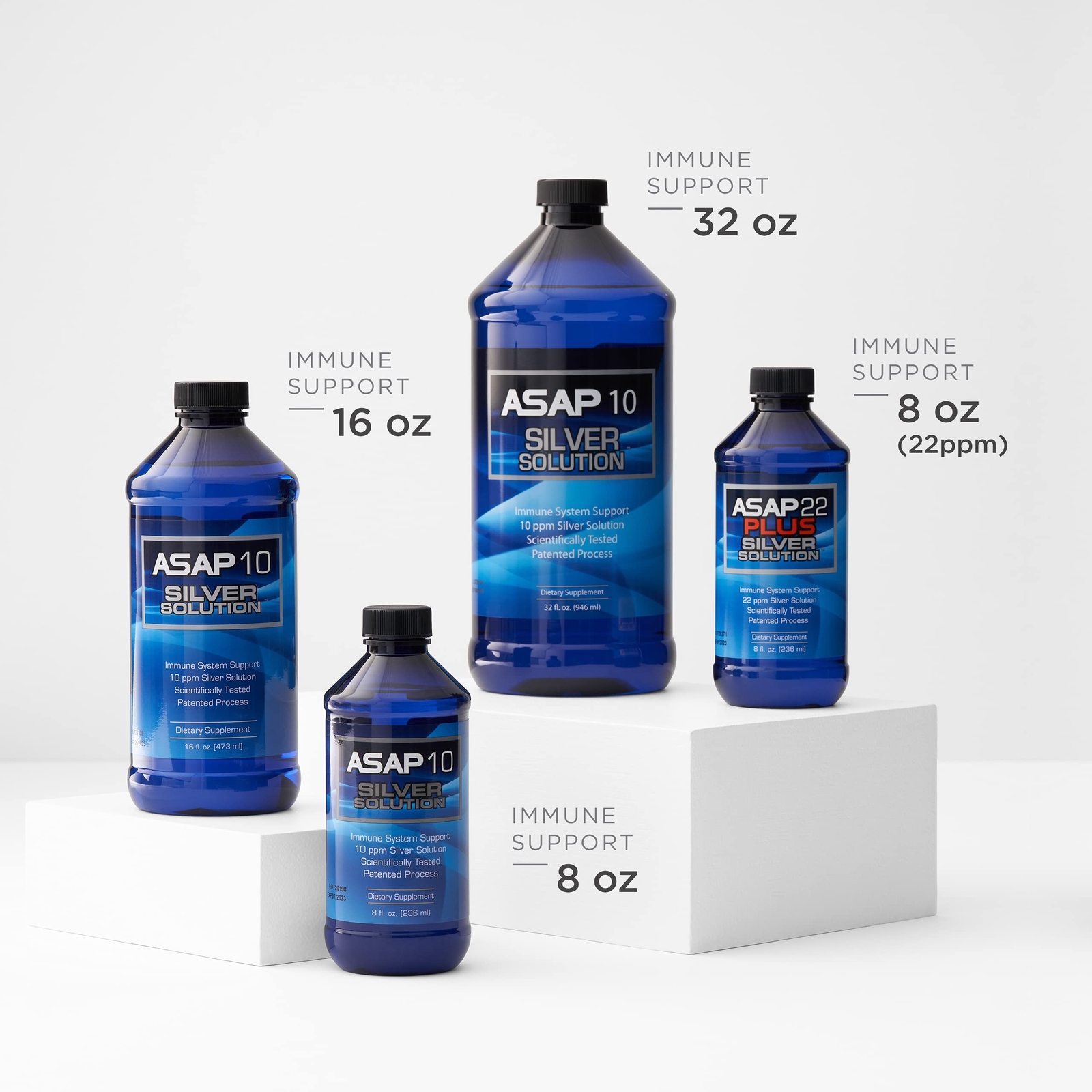 American Biotech Labs – ASAP 10 Silver Solution – Immune System Support 10 Pp…