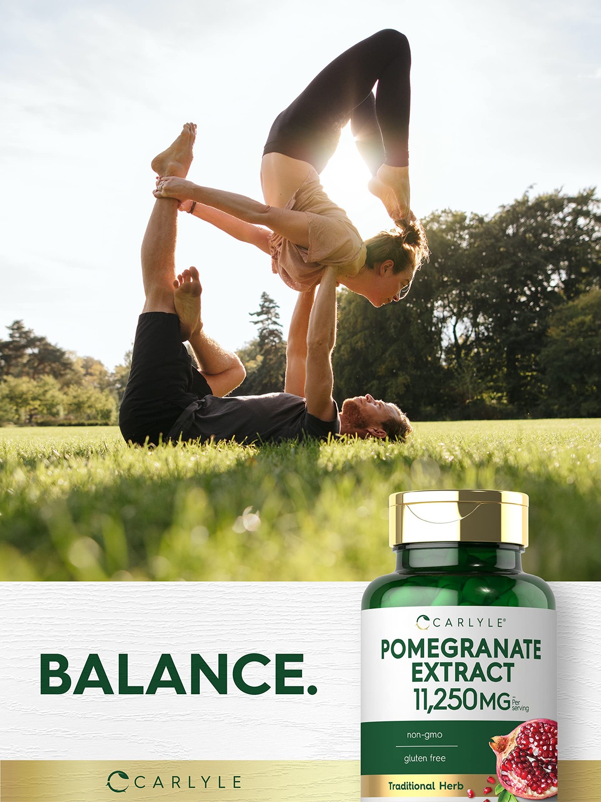 Carlyle Pomegranate Extract | 11250mg | 100 Capsules | 100 Count (Pack of 1)