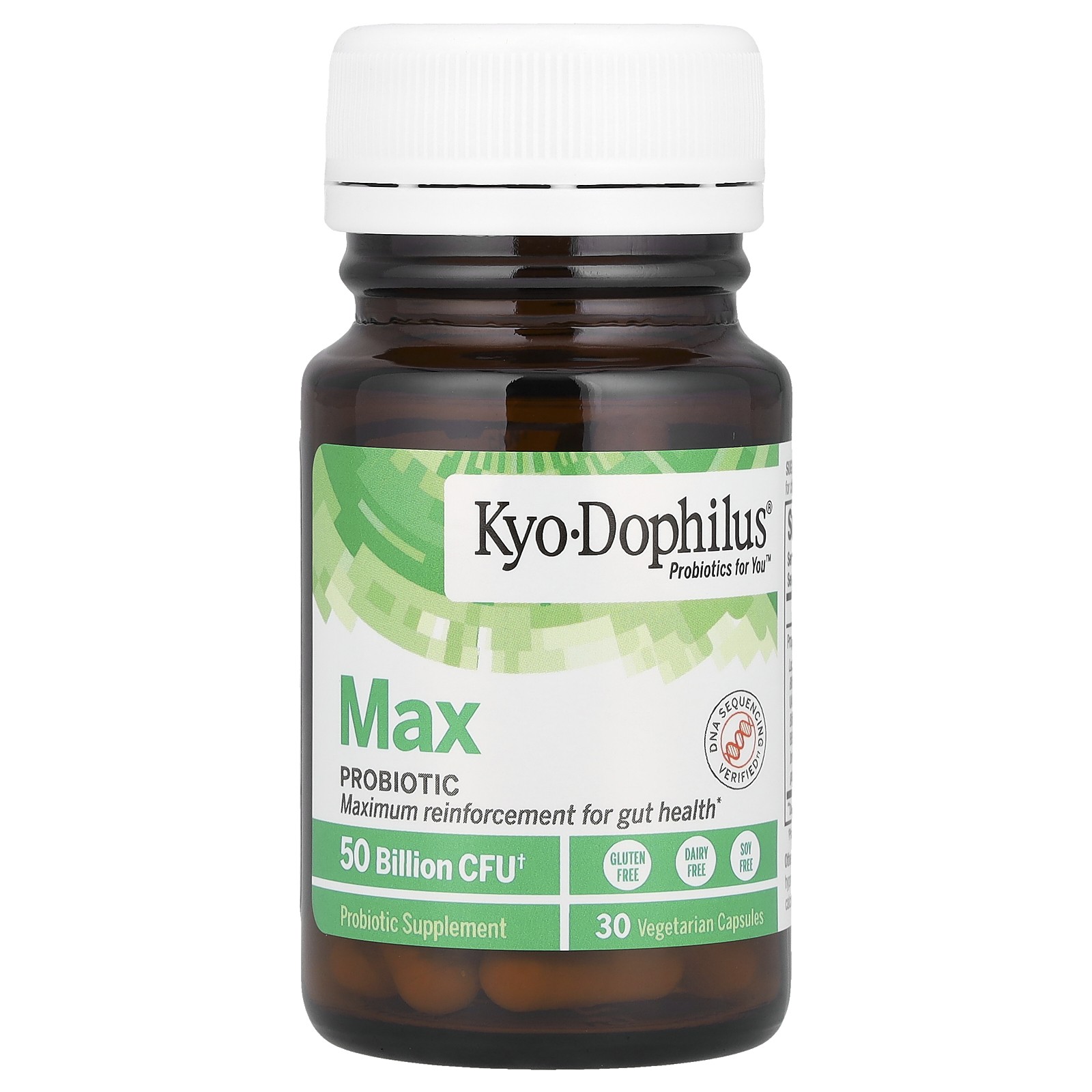 Kyo-Dophilus, Max Probiotic, 50 Billion CFU, 30 Vegetarian Capsules
