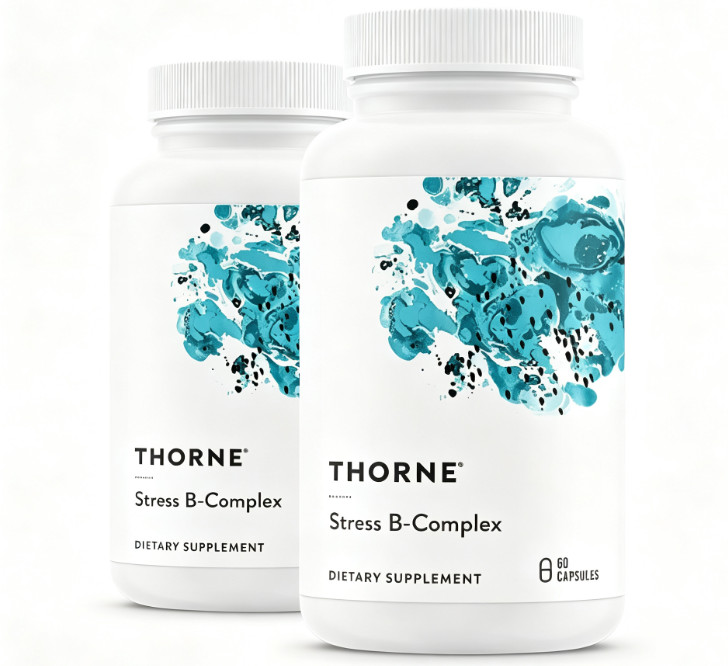 Thorne Basic B Complex 60 capsules x 1/2/3/5-Pack (Total 60 caps) Exp 05/2028