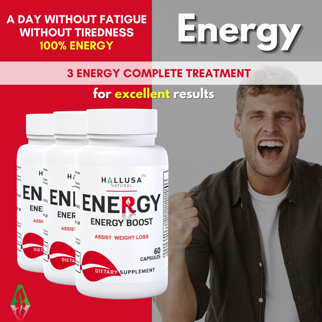 ENERGY – Energy Supplements – Preworkout – Wellness Formula – Amino Energy – 60