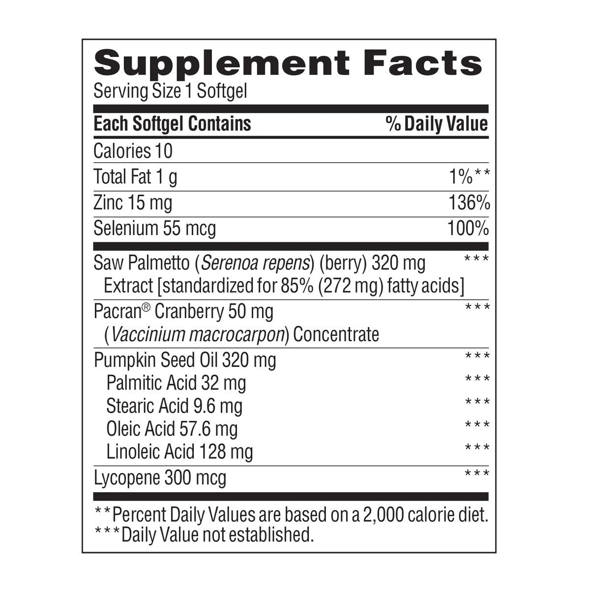 Trunature Prostate Plus Health Complex, 250 Softgels, Exp 4/27