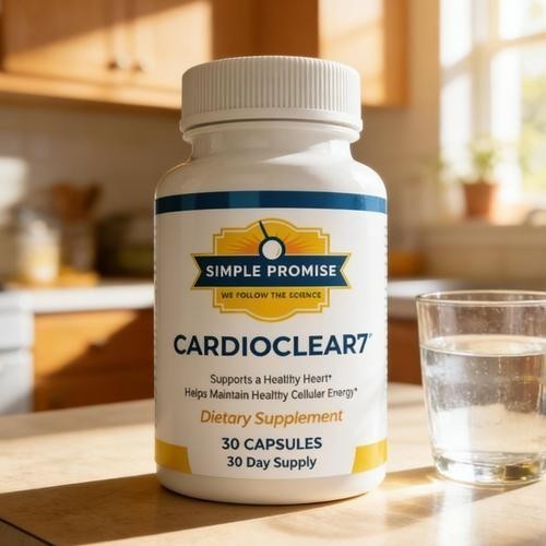Cardio Clear 7 – 30 Capsules New/Sealed Exp 9/2026 Free Shipping!