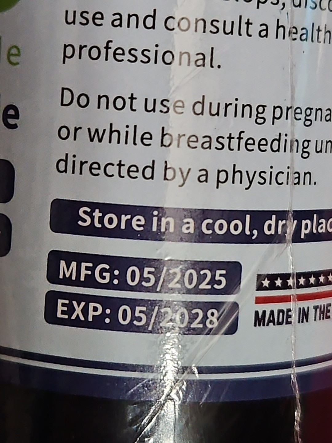 DMSO 70% Pharma Grade with Demineralized Water 3.4oz Glass Bottle Exp 05/2028